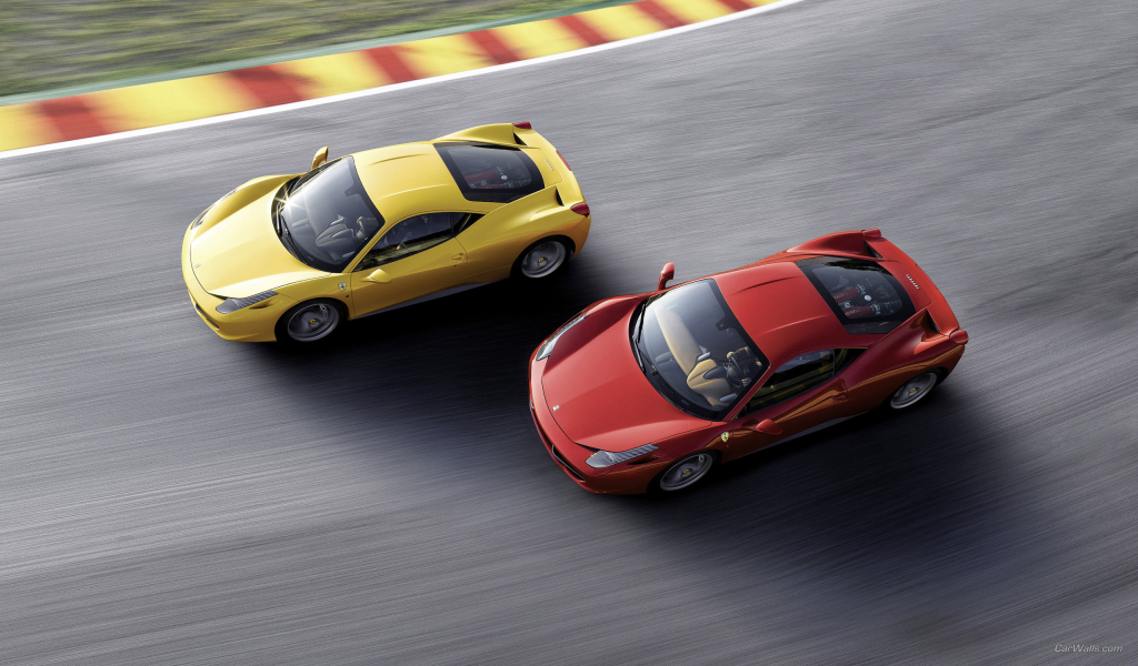458, Ferrari, автомобили, машины, авто