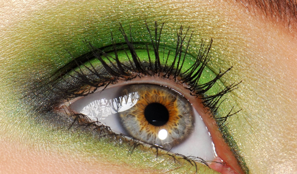 зелень, лицо, глаз