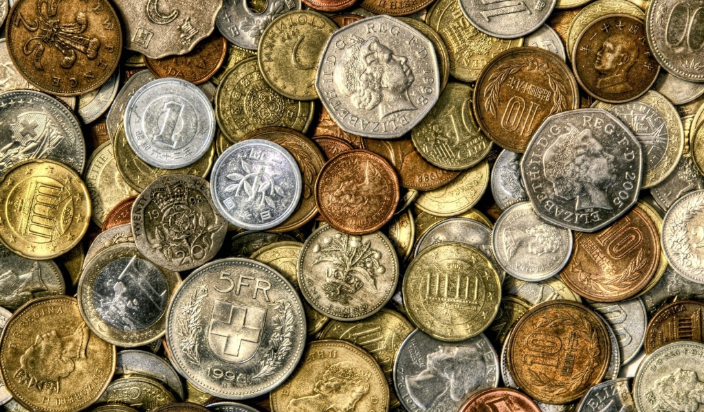 металл, размен, монеты