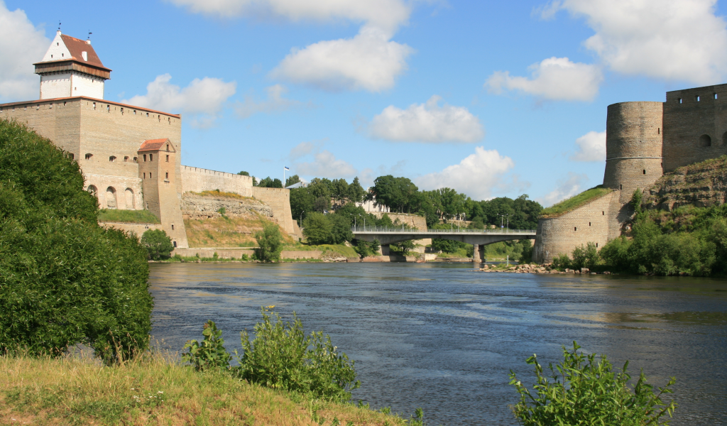 zamok, estonia, narva