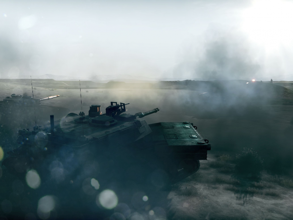 battlefield 3, танк, няшка