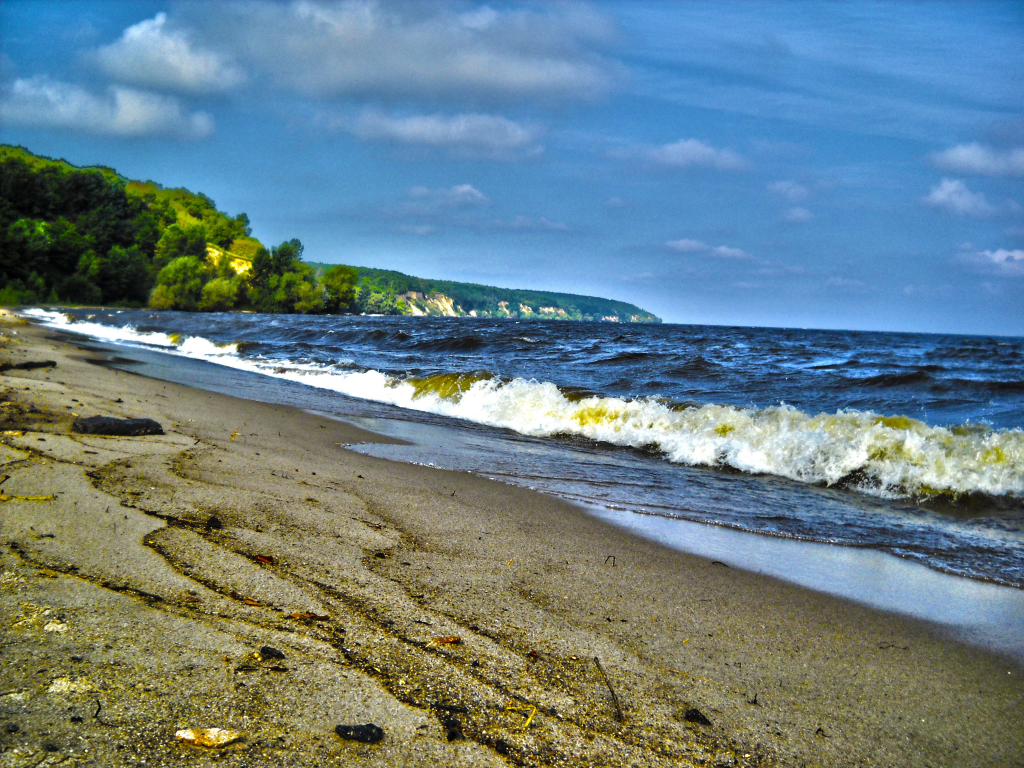 море, песок, тучи, облака, шторм, hdr, пляж, лето, небо, волны