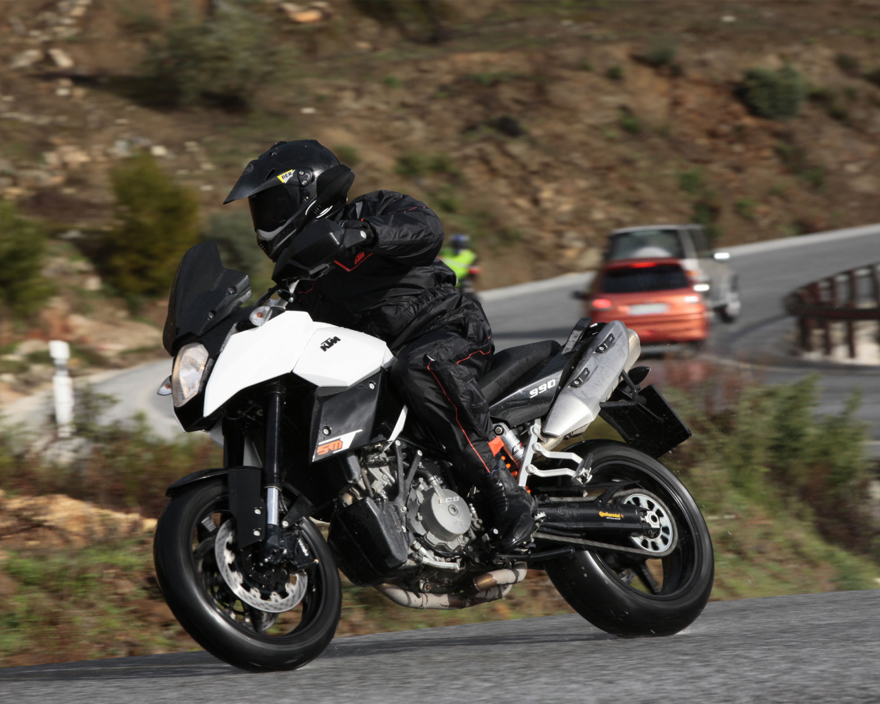 мото, moto, motorcycle, motorbike, 990 SMT 2011, 990 SMT, Supermoto, KTM, мотоциклы