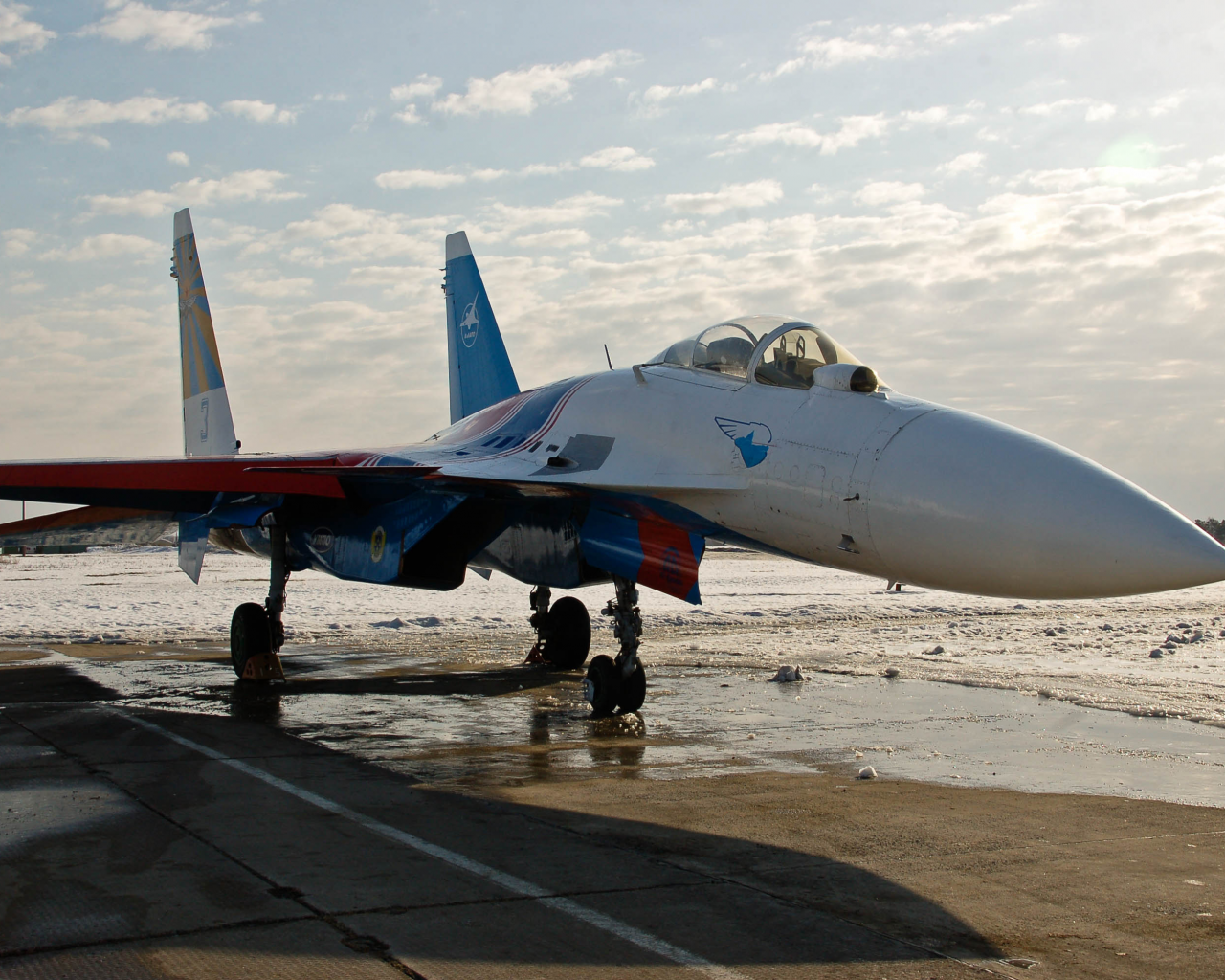 Сухой, Су-27, русские витязи