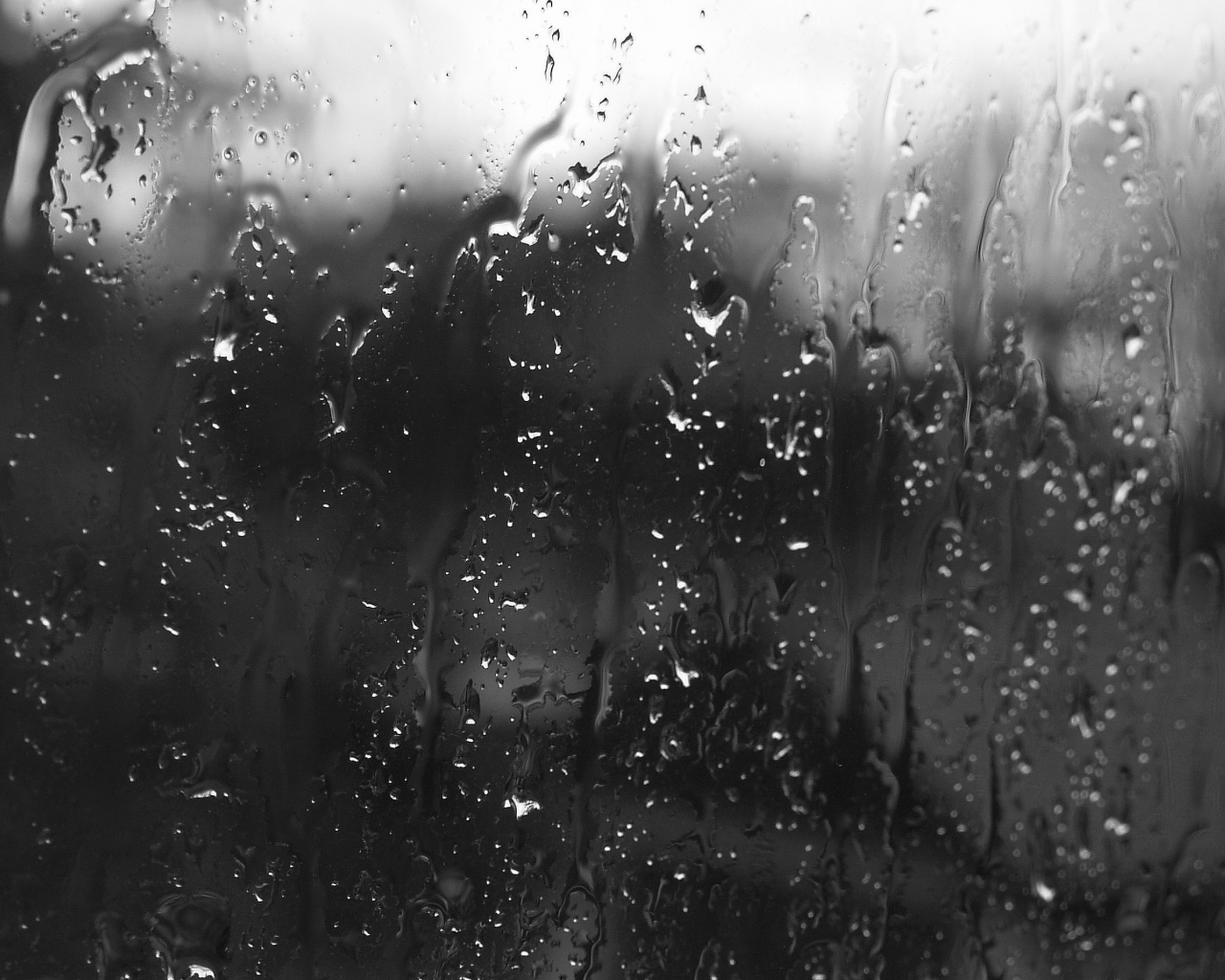 стекло, капли, дождь