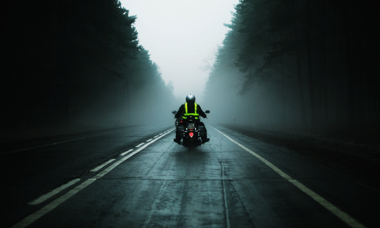 серость, дорога, mood, туман, водитель, настроения, мотоциклы, байк, путь, скорость, мотоцикл