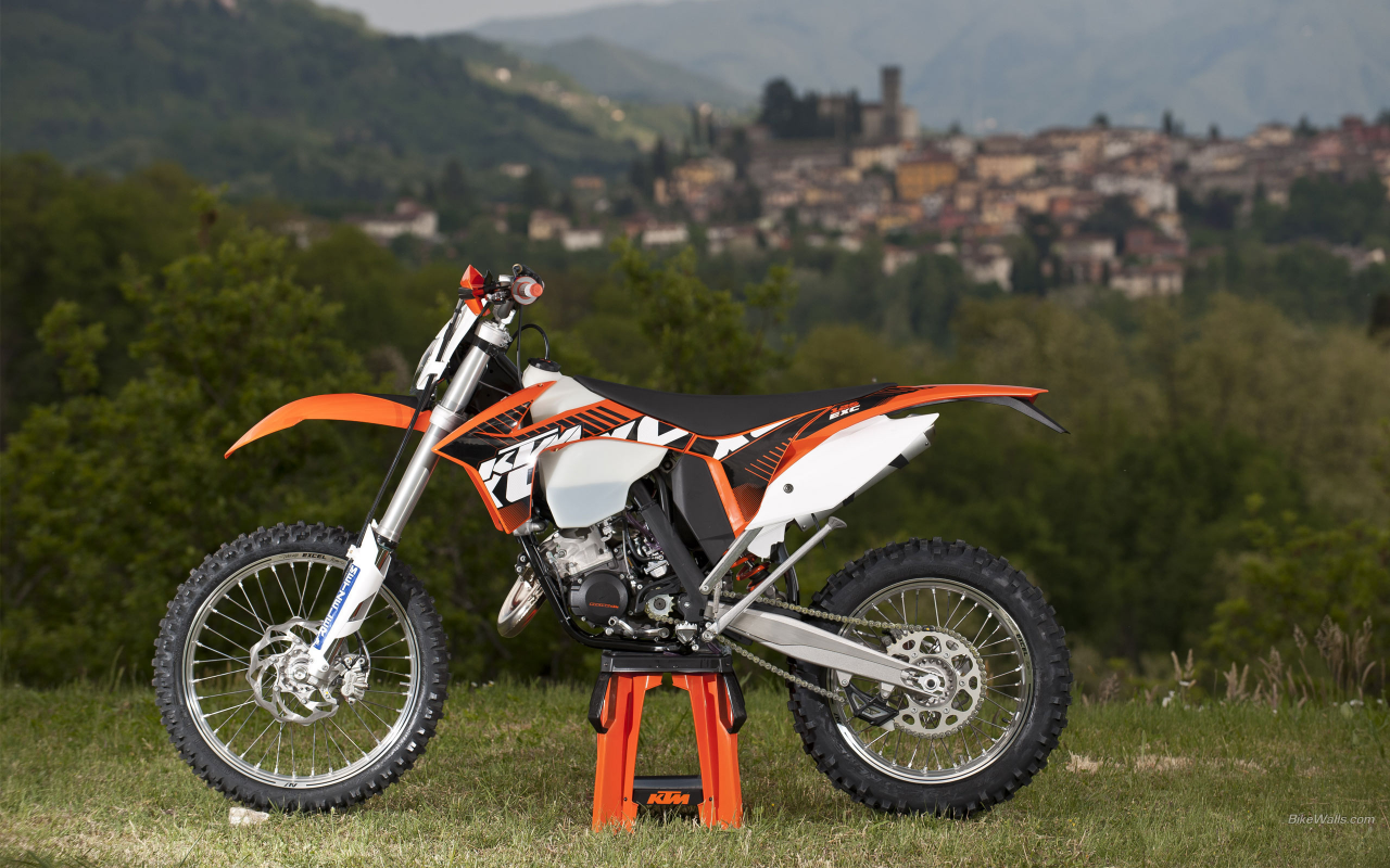 motorbike, KTM, 125 EXC 2012, Offroad, motorcycle, moto, мото, 125 EXC, мотоциклы