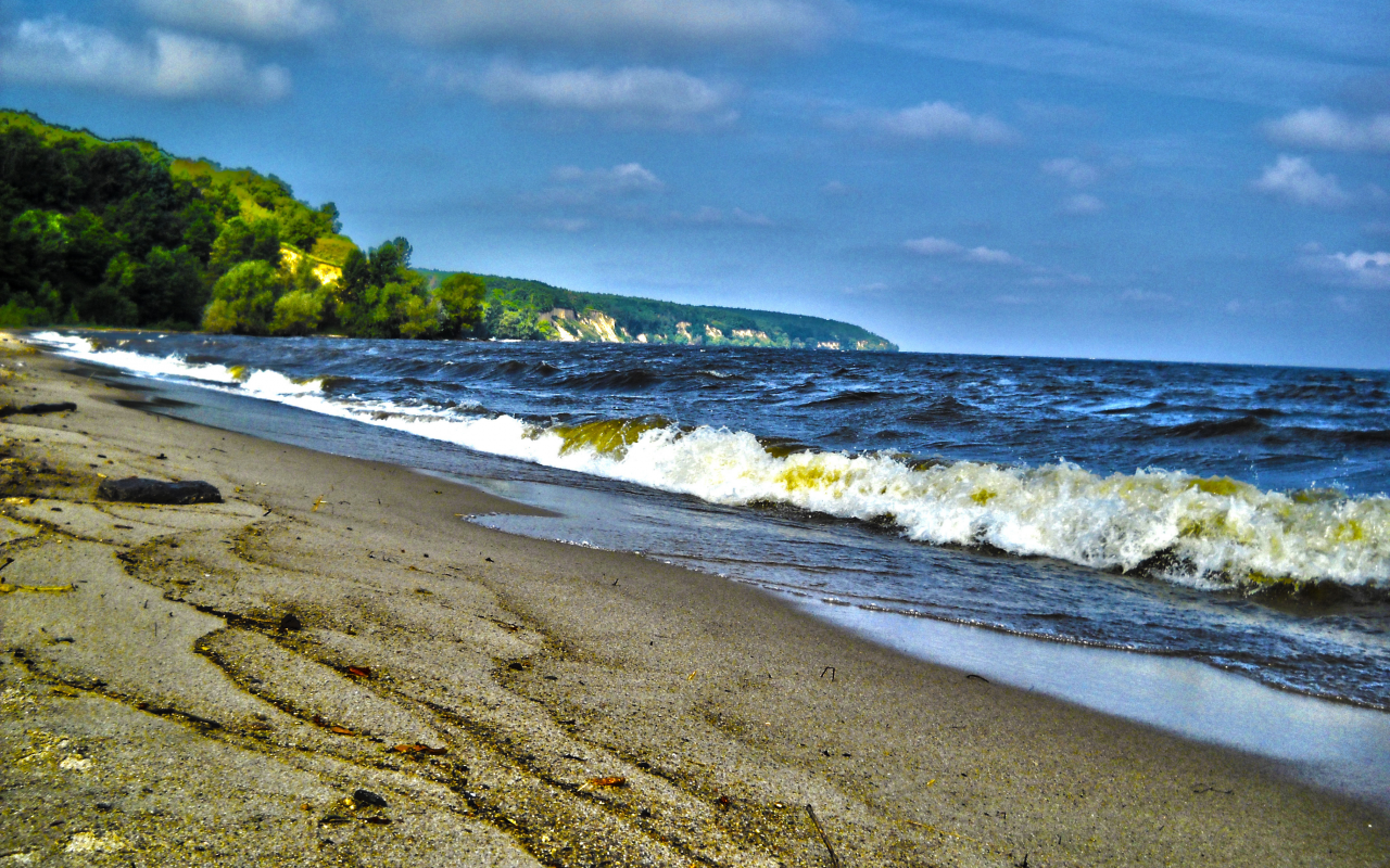 море, песок, тучи, облака, шторм, hdr, пляж, лето, небо, волны