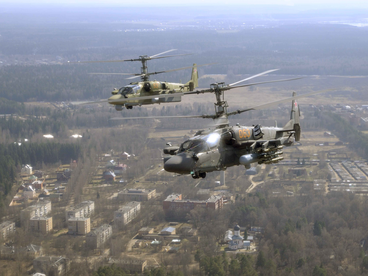 KA-52, вертолёт