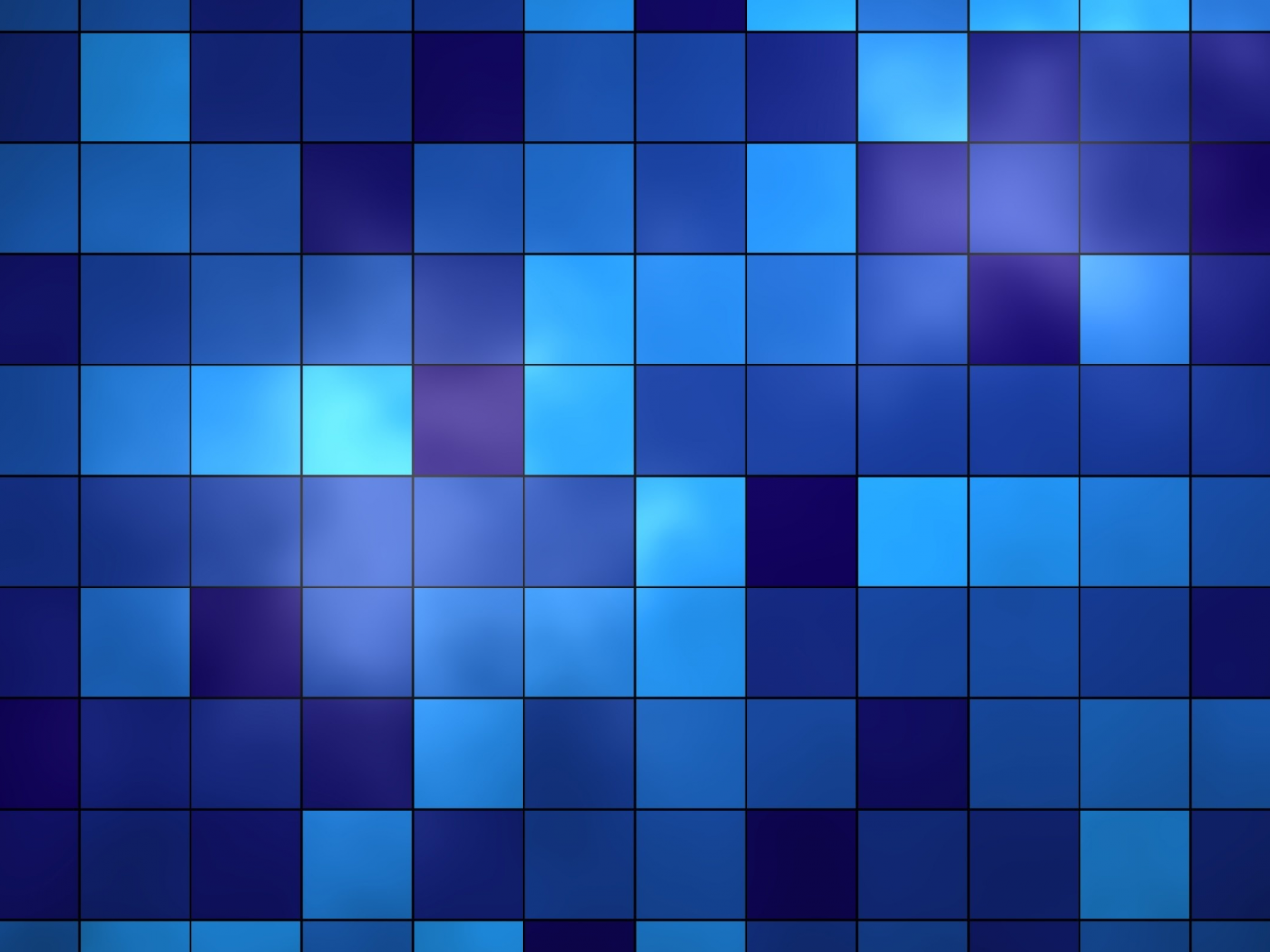 синий, квадраты