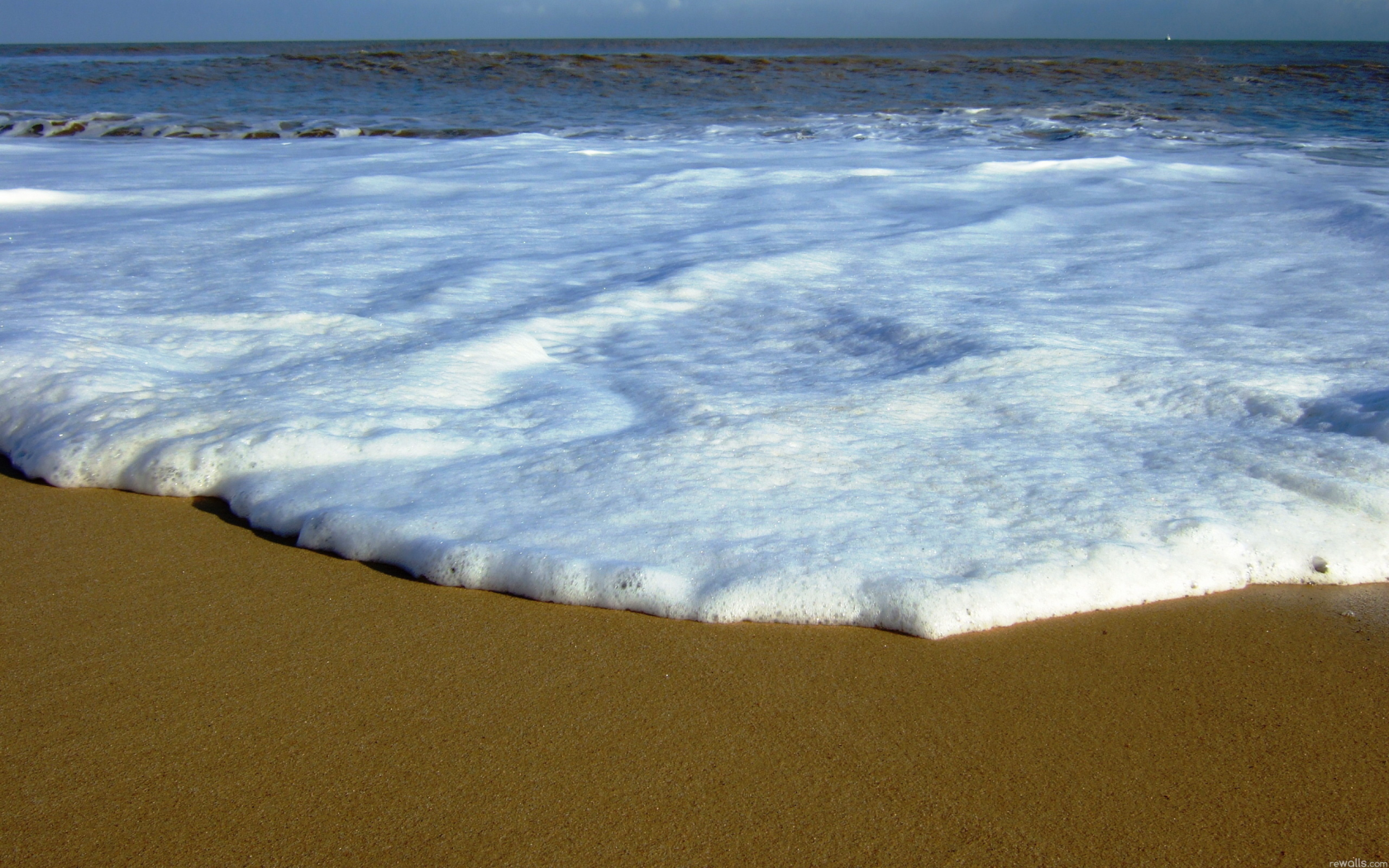 песок, природа, волна