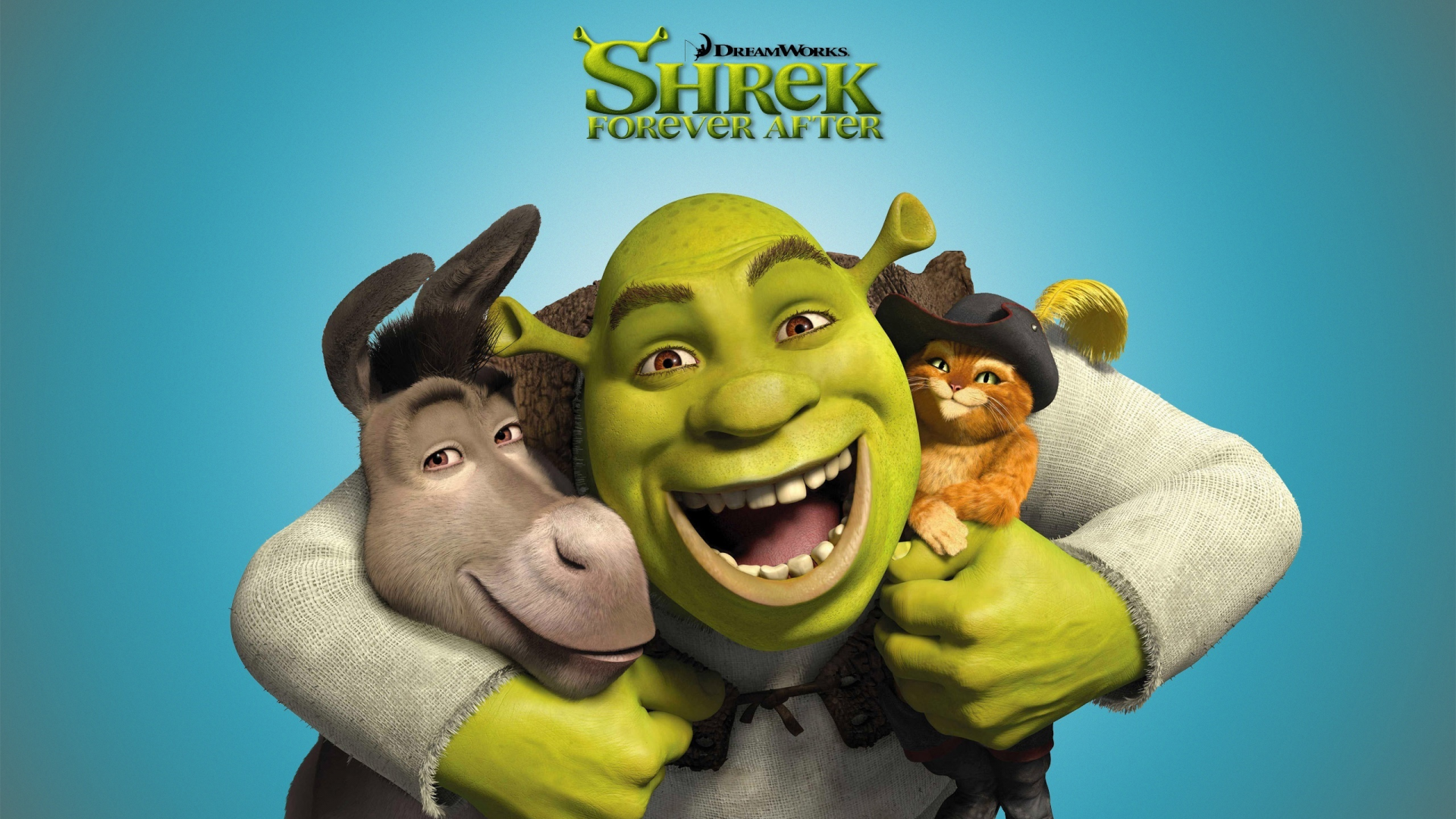 shrek forever, donkey, шрек