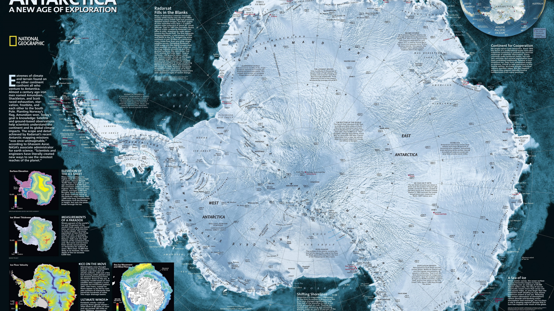 карта антарктики, географическая карта, стиль, карта, антарктика