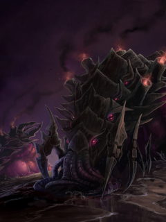 zerg infestor, samwise, starcraft, гусеница