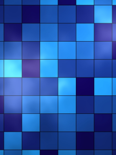 синий, квадраты