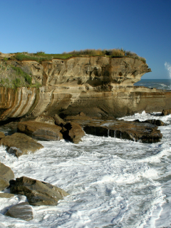 море, берег, волны