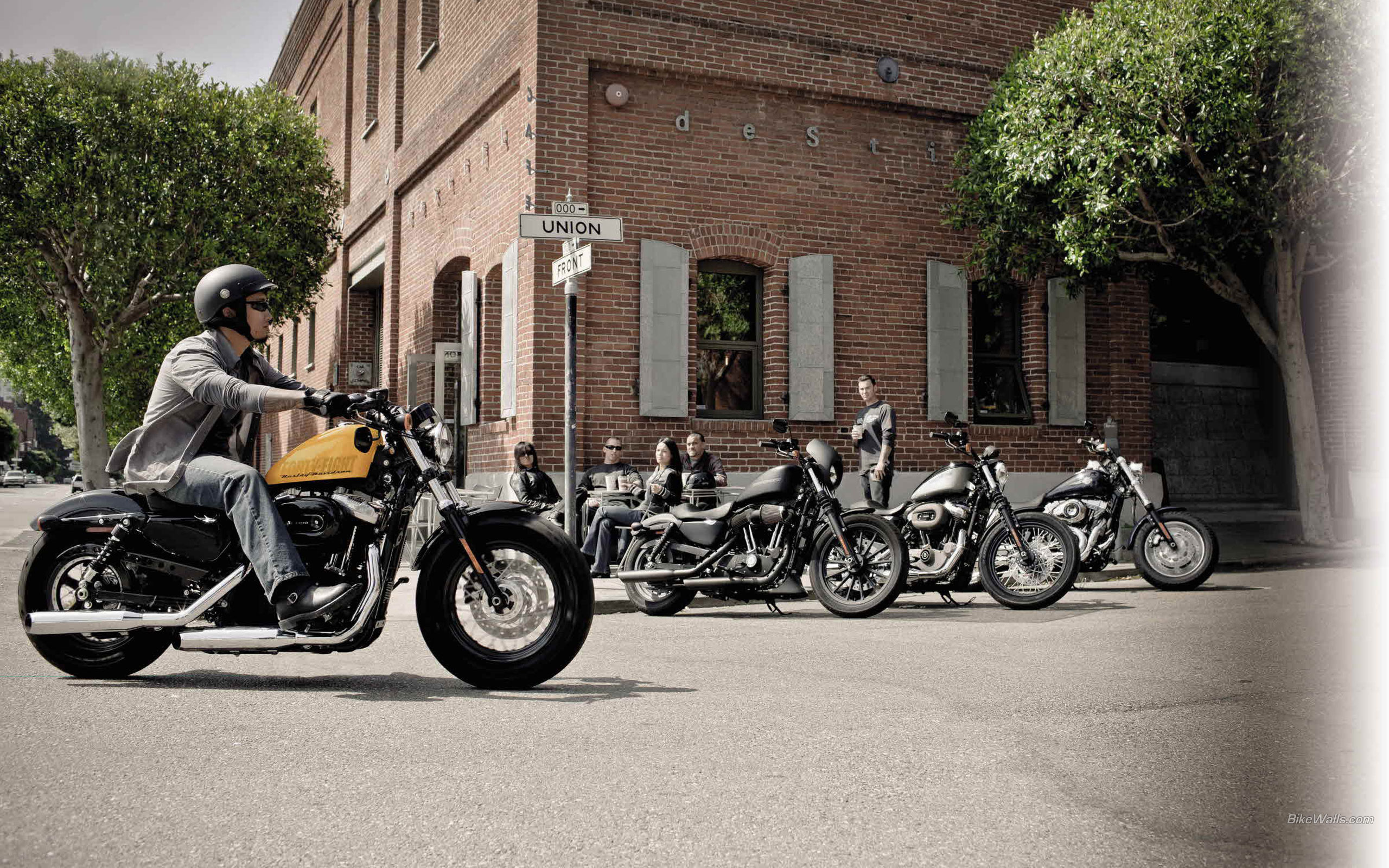 мото, Harley-Davidson, XL 1200 X Sportster Forty-Eight 2012, мотоциклы, moto, Sportster, motorcycle, XL 1200 X Sportster Forty-Eight, motorbike