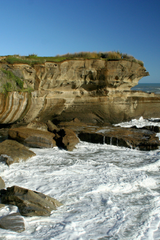 море, берег, волны