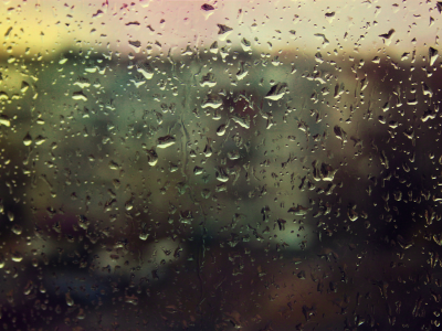 окно, стекло, капли, дождь