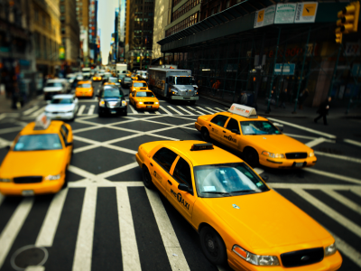 такси, дорога, нью-йорк