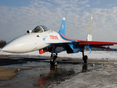 русские витязи, Сухой, Су-27