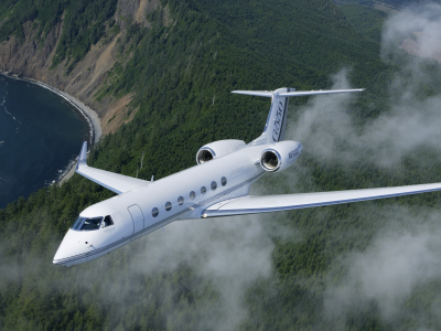 авто, G550, крылья, машины, облака, автомобили, вода, Aerospace, самолет