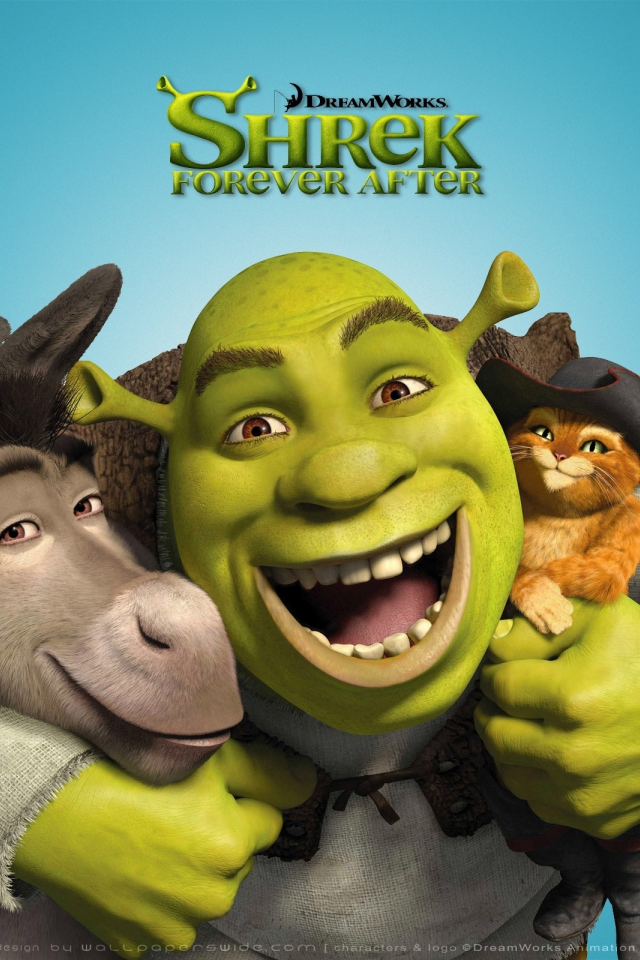 shrek forever, donkey, шрек