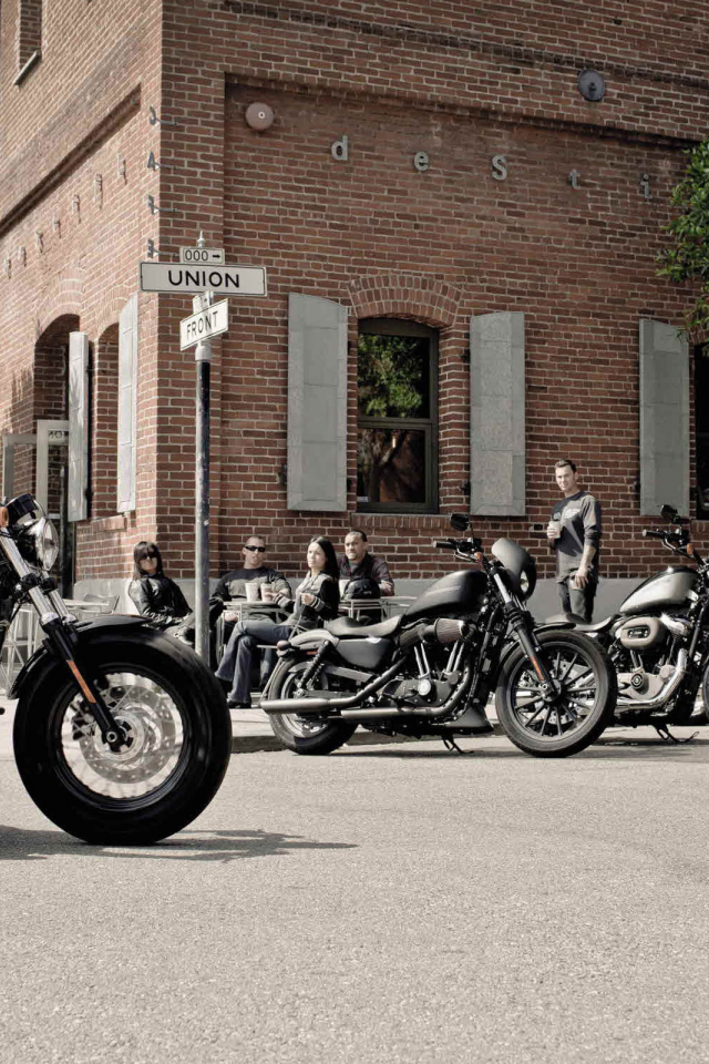 мото, Harley-Davidson, XL 1200 X Sportster Forty-Eight 2012, мотоциклы, moto, Sportster, motorcycle, XL 1200 X Sportster Forty-Eight, motorbike