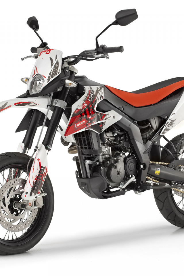 moto, мотоциклы, Senda 125, Supermotard, мото, Senda 125 2011, motorbike, motorcycle, Derbi