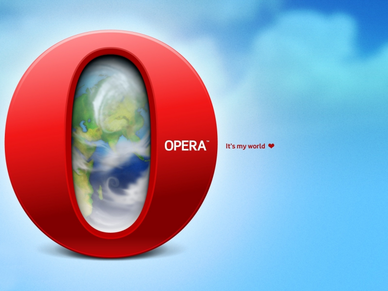лого, надпись, земля, логотип, опера, opera, браузер
