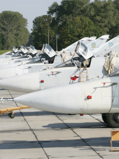 подготовка к полетам, СУ-24М, самолеты, бомбардировщик