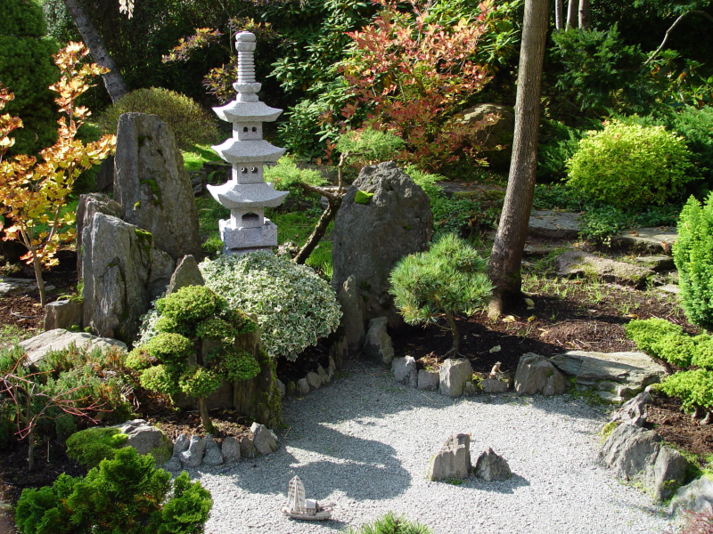 япония, пагода, японский сад