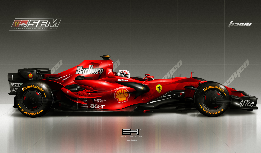 Ferrari, авто, машина, машины, автомобили, F2008