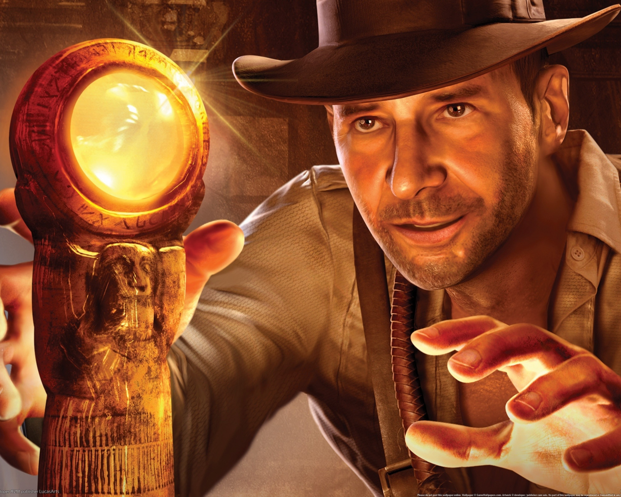 Indiana Jones and the Staff of Kings, pc games, компьютерные игры, game, видео игры, игра