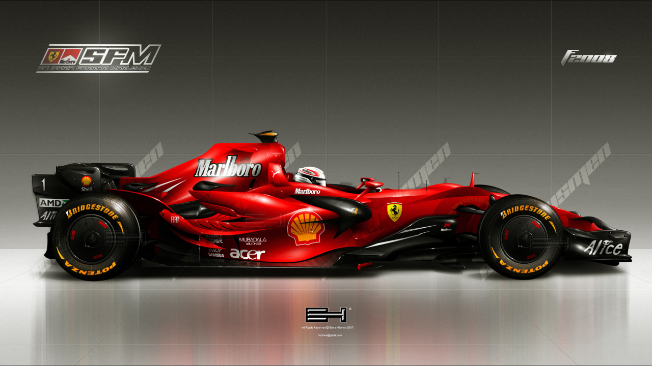Ferrari, авто, машина, машины, автомобили, F2008
