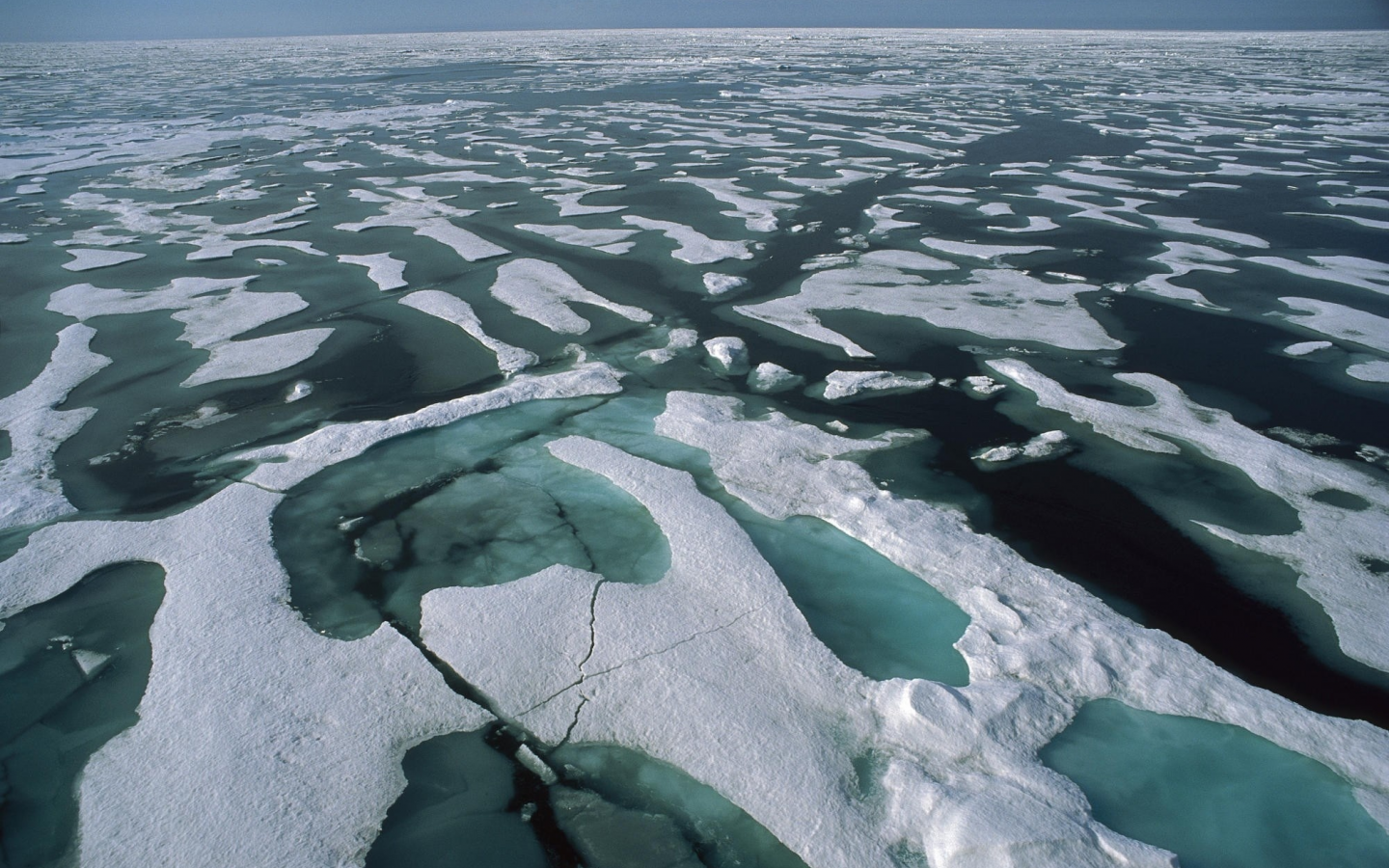 море, льды