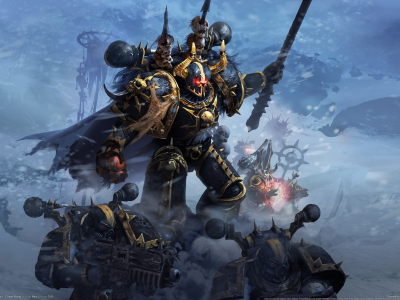 компьютерные игры, игра, Warhammer 40,000: Dawn of War 2: Chaos Rising, game, pc games, видео игры