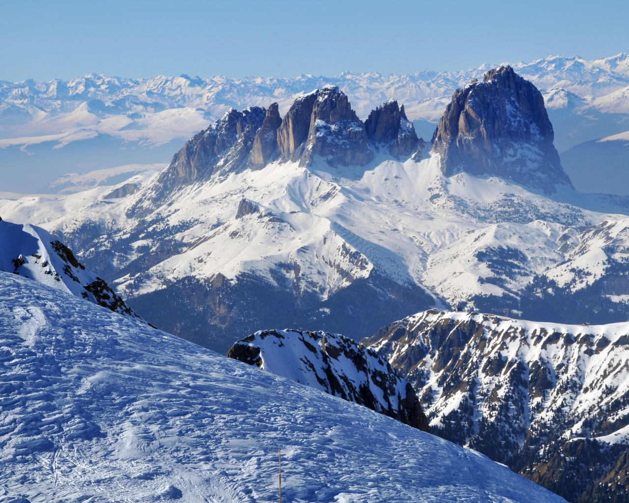 панорама, снег, snow mountains, склон, winter scenery, пейзаж, горизонт, горы