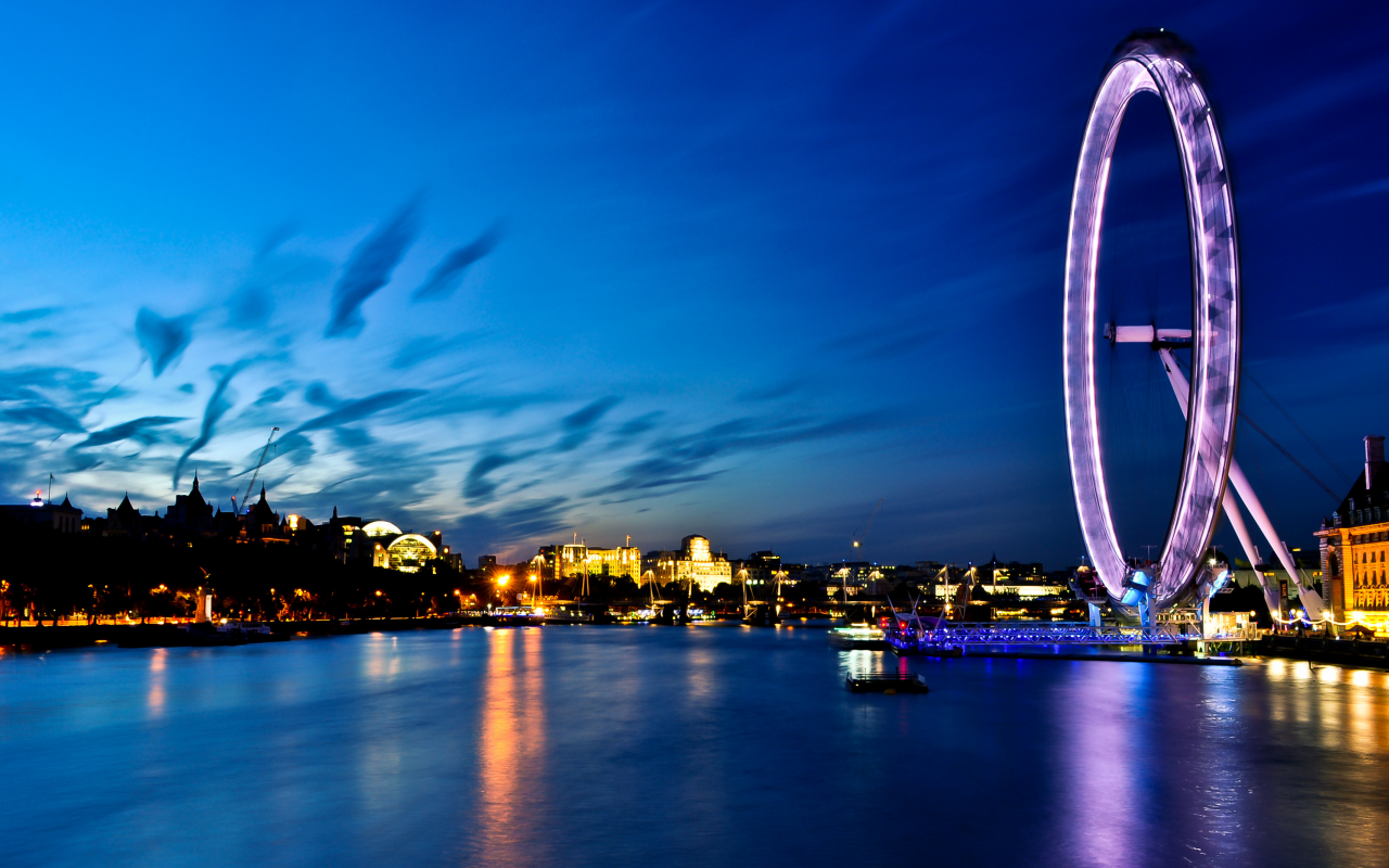 англия, river, uk, england, thames, london, лондон, London eye