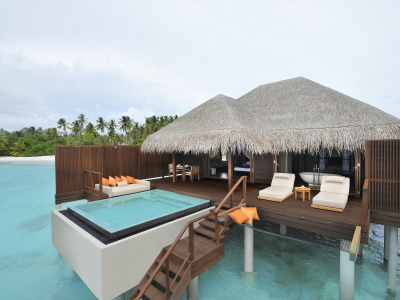 диван, океан, отель, бассейн, Ayada maldives