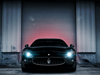 мазерати, чёрный, black, гран туризмо, granturismo, Maserati