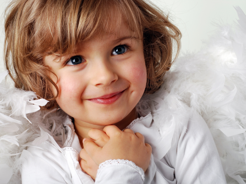 New year, smile, children, beautiful, childhood, little girl, happiness, child, cute