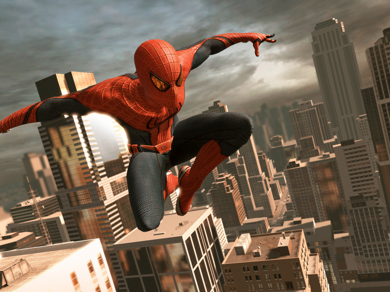 the amazing spider-man, game, новый человек-паук