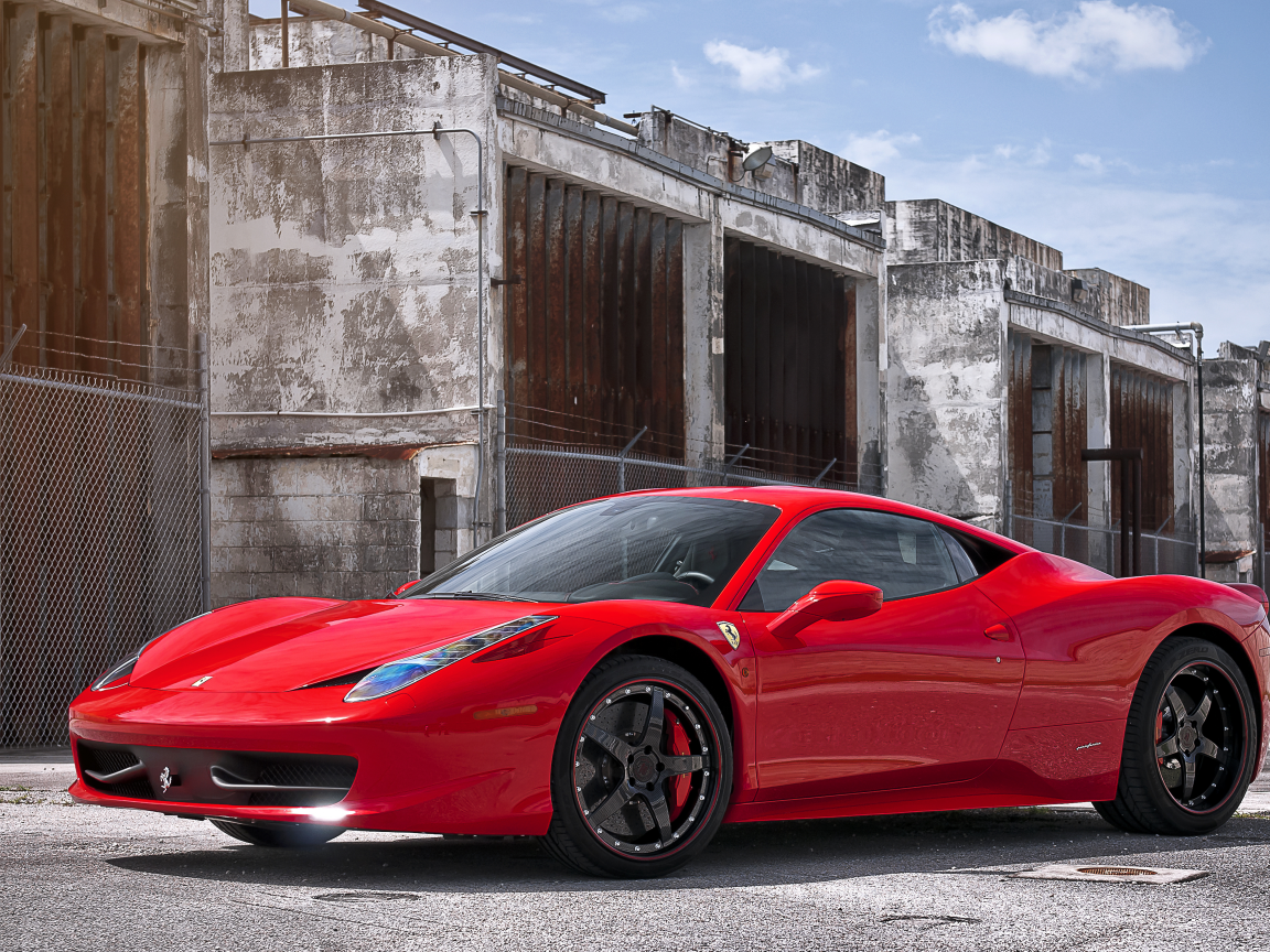 ferrari, феррари, red, 458 italia, италия