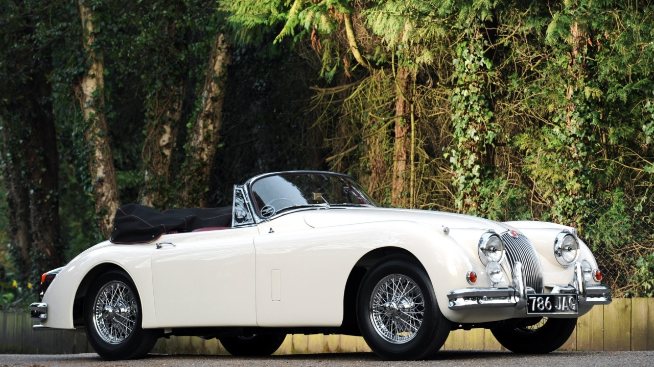 jaguar, 1958, xk150, drophead coupe, ягуар, кабриолет