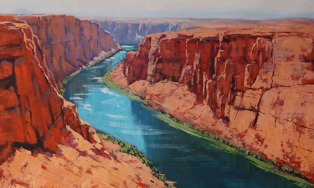 colorado river, арт, artsaus, рисунок