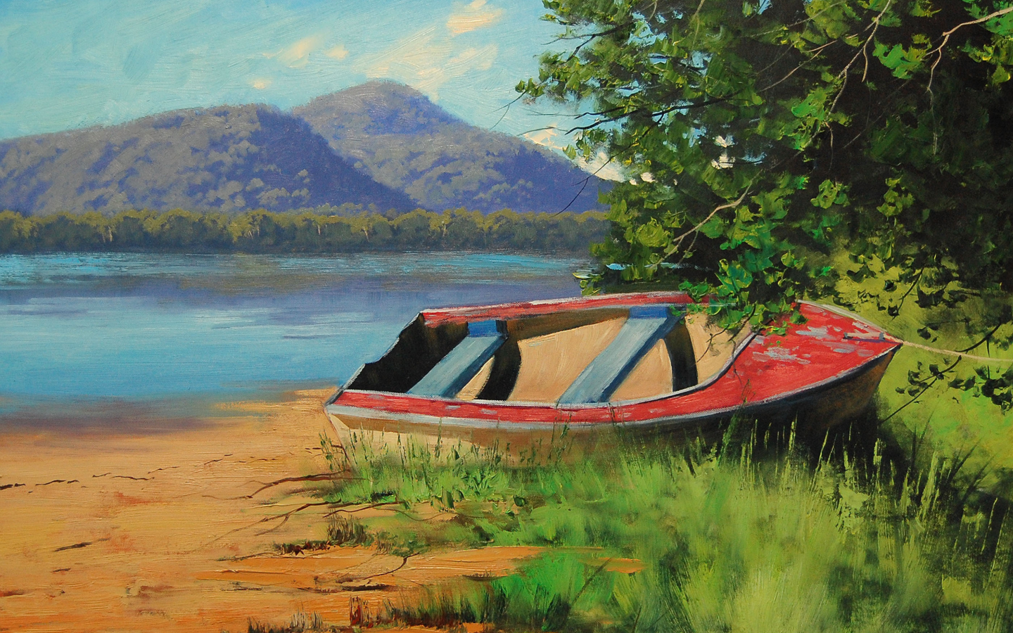 artsaus, patonga creek painting, арт, рисунок