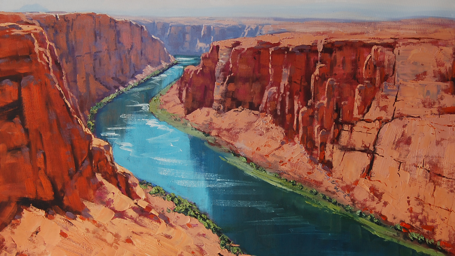 colorado river, арт, artsaus, рисунок