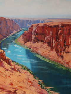 colorado river, арт, artsaus, рисунок