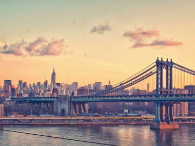 мост, манхэттен, нью-йорк, new york city